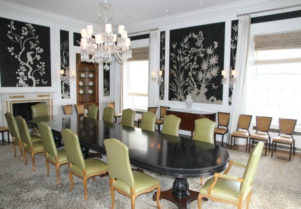 Dining Room of the Penthouse Suite at The Fairmont San Francisco