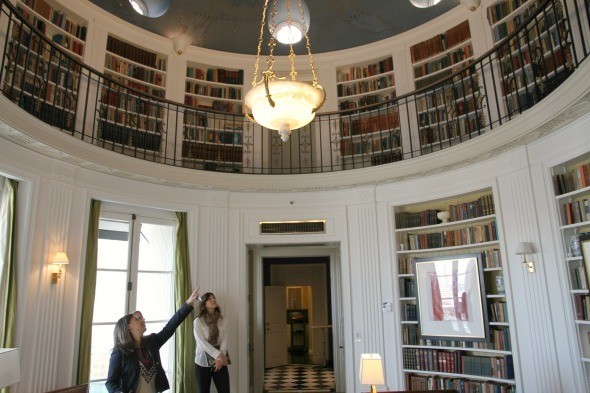 Domed Library of the Penthouse Suite at The Fairmont San Francisco