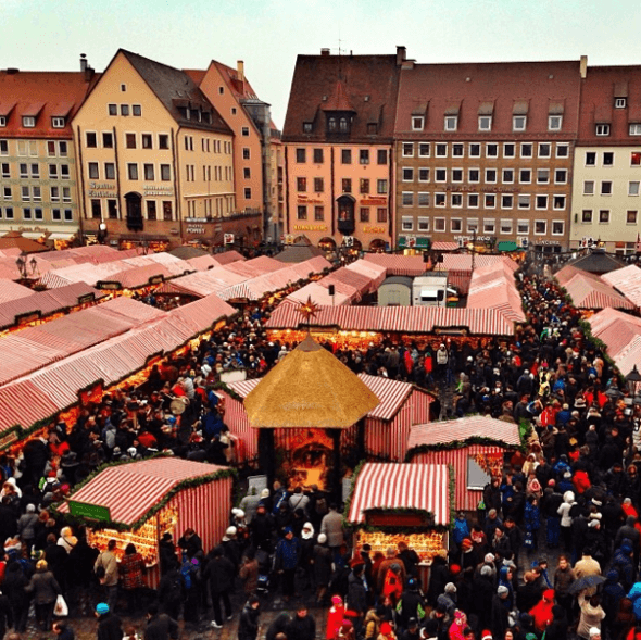 Nüremberg Christmas market,, photo by @dreameurotrip on Instagram