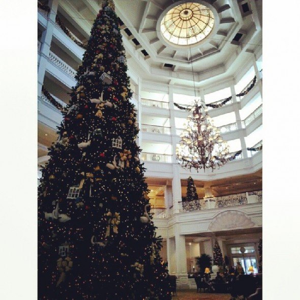 grand floridian christmas tree