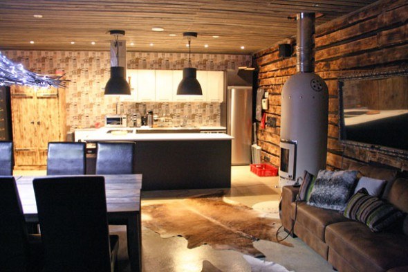 Luxury cottage and sauna in Lapland. 