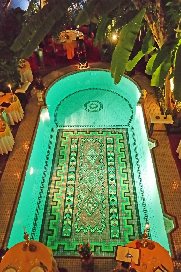 Dar Moha Almadina riad restaurant in Marrakech, Morocco. Travel photo by Katja Presnal @skimbaco