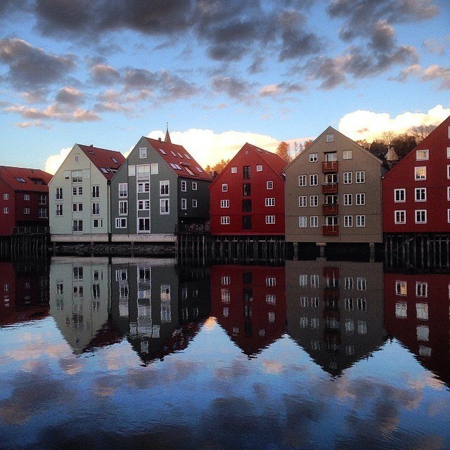 Norway's Trondheim by houseofanais on instagram | http://instagram.com/houseofanais