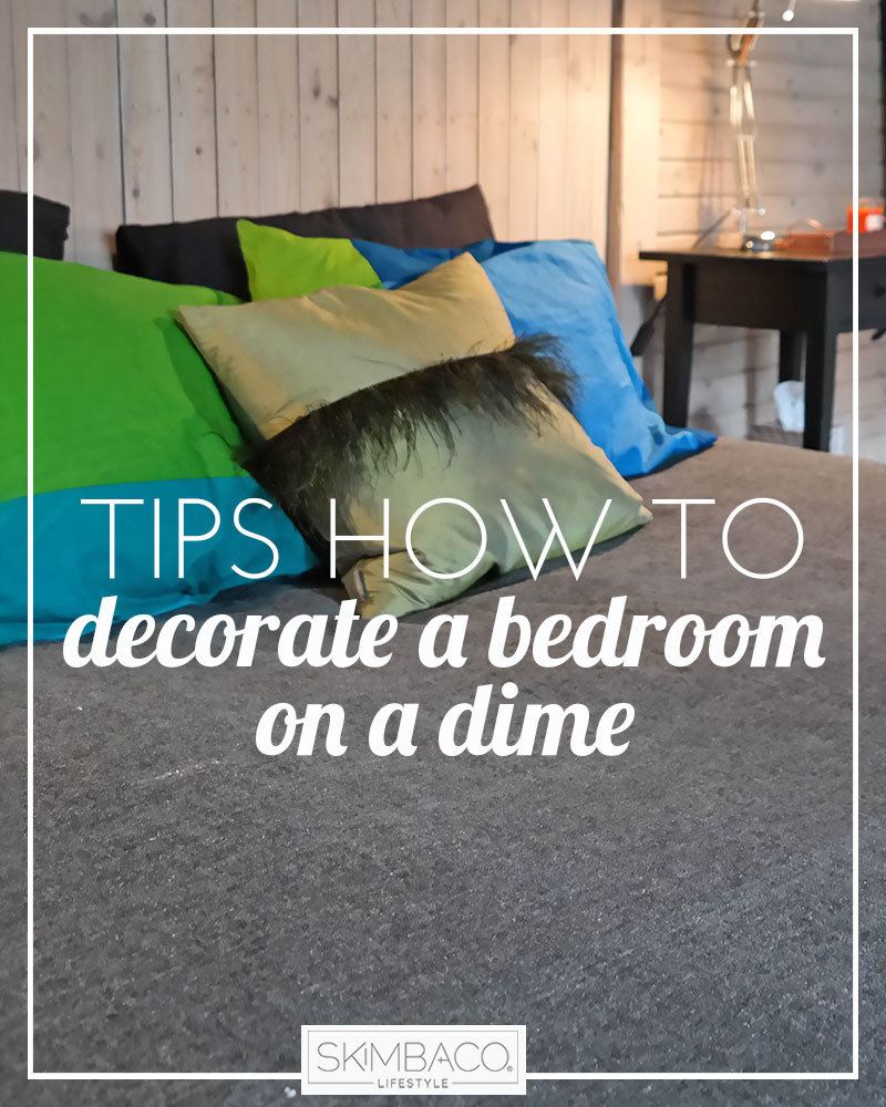 Tips how to decorate a bedroom on a budget