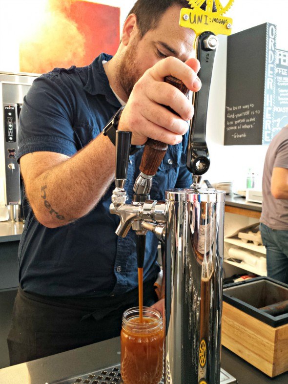 Nitro Cold Brew on Tap