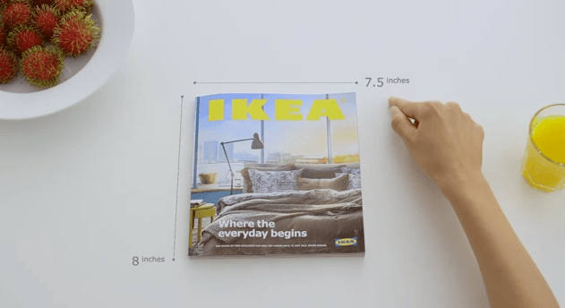  Experience the power of a bookbook™  - IKEA catalog ad 2015