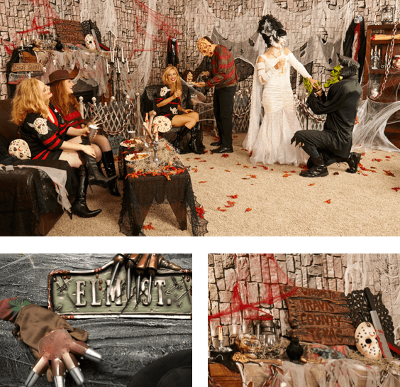 horror movie themed Halloween party
