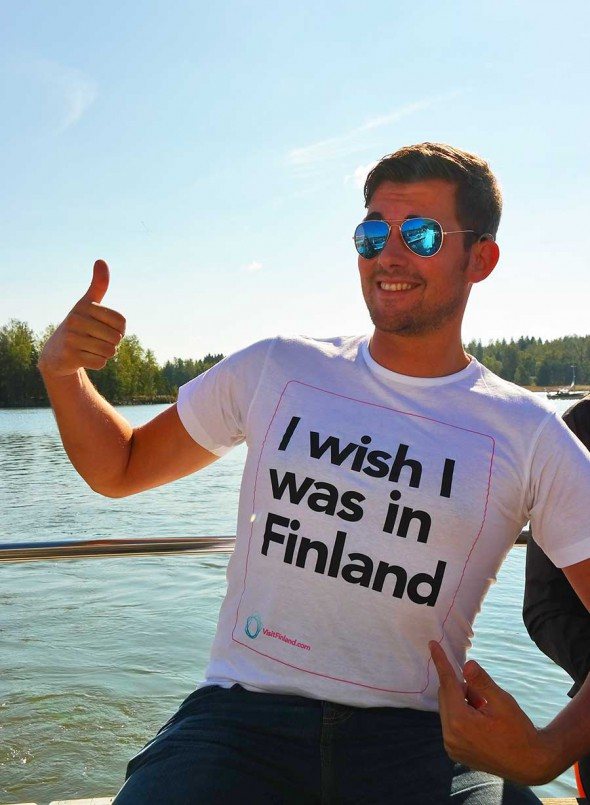 I wish I was in Finland ... easy to say, it's just that awesome. 