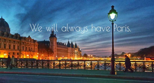 We will always have Paris. Photo by Katja Presnal @skimbaco