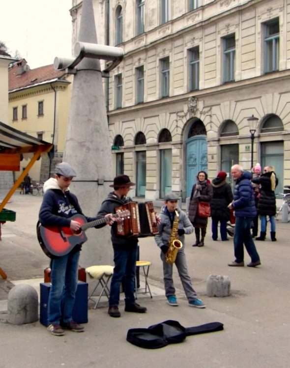 Street music Ljublajana