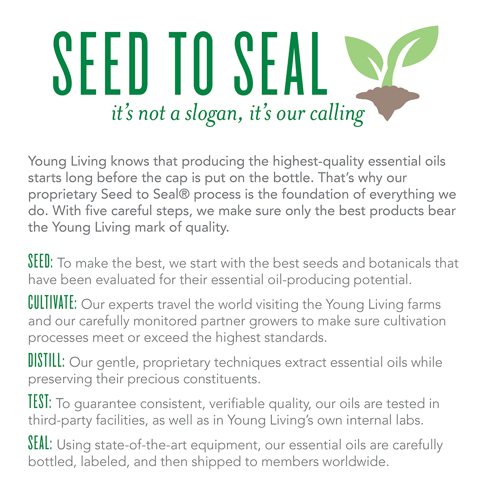 Seed to Seal promise from Young Living