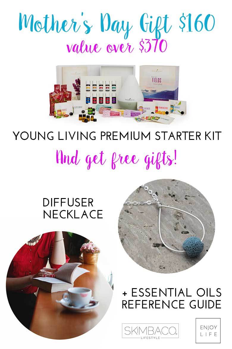 Mother's Day promotion free gifts with Young Living Premiumum Starter Kit