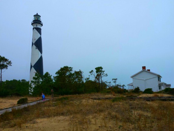 Cape Lookout Lighthouse, a national state park 