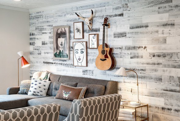 Stikwood wall covering