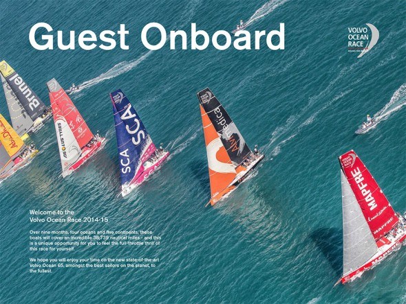 Volvo Ocean Race Guest Onboard 