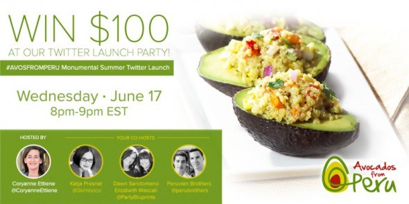 avocados from peru twitter party