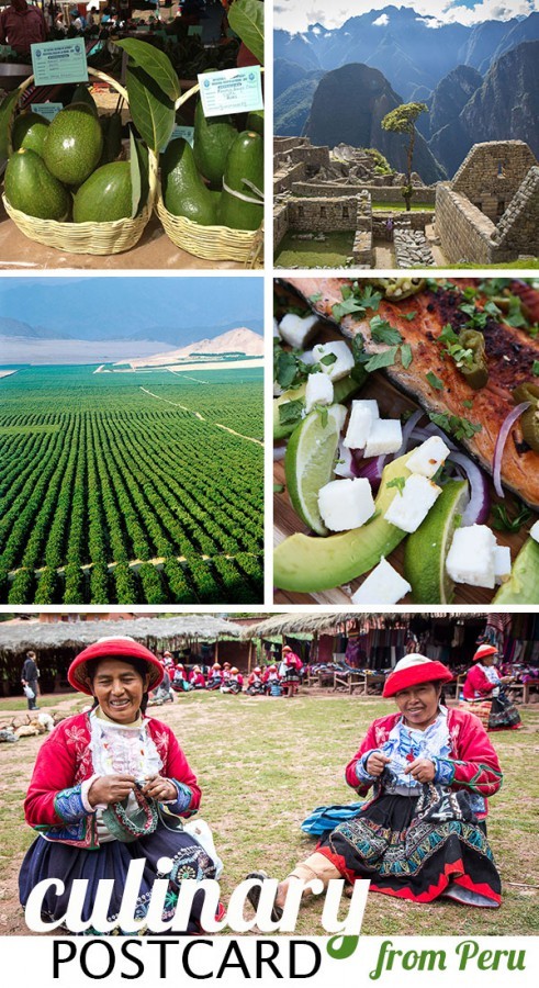 Culinary postcard from Peru
