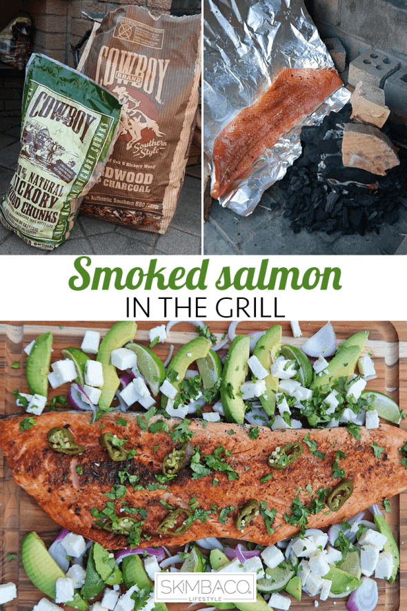Tips how to make smoked salmon in the grill. Salmon is one of our favorite foods to BBQ during summer, great for parties too. Via @skimbaco