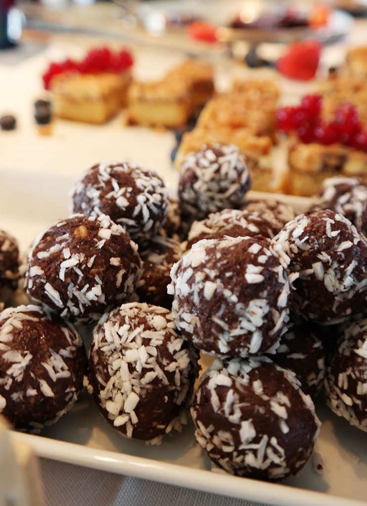 coconut chocolate balls in Swedish Smörgåsbord | Travel feature by @skimbaco