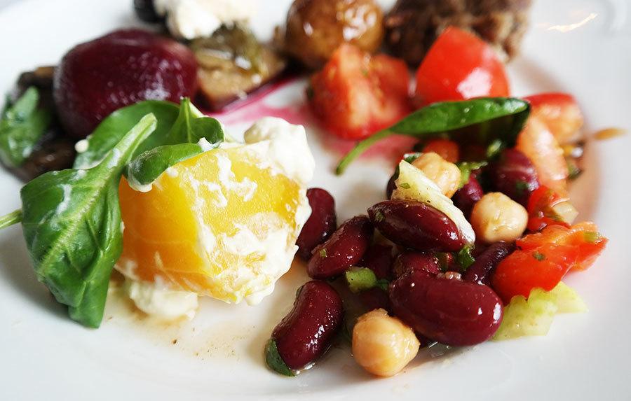 Swedish buffet salads in Swedish Smörgåsbord | Travel feature by @skimbaco