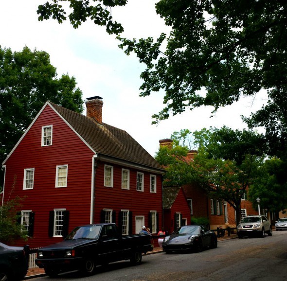 Old Salem in Winston-Salem is now a historic museum. 