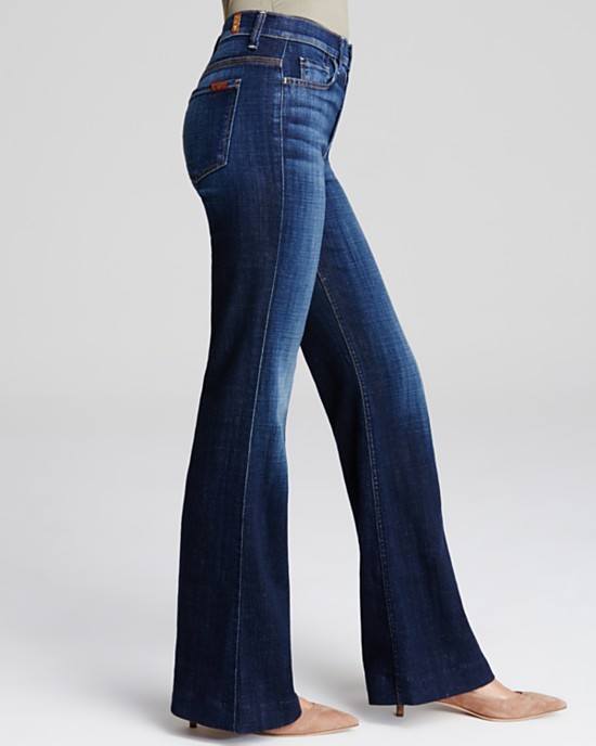 7 for mankind flare jeans