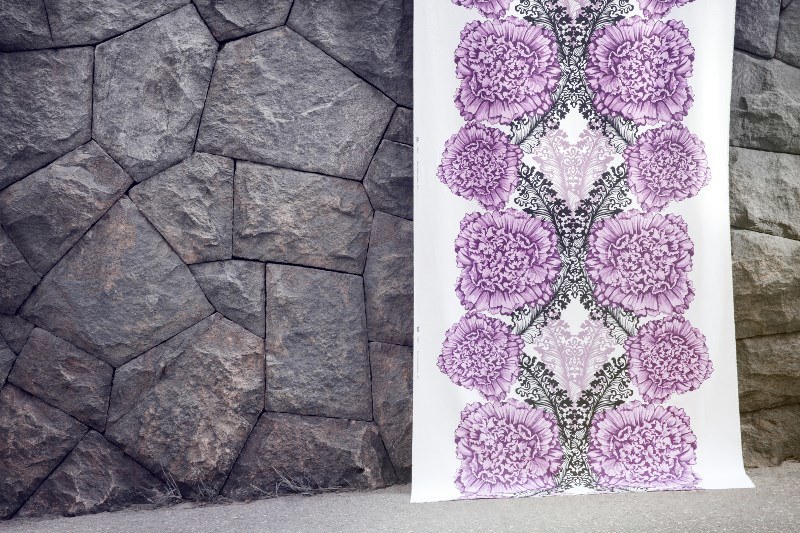 Scandinavian design trends by Vallila: flower prints remain in trend.