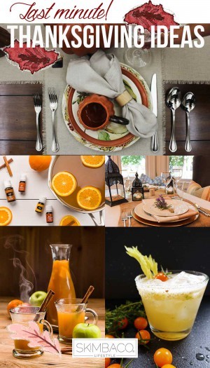 12 Last Minute Thanksgiving Ideas - Skimbaco Lifestyle | Nordic ...