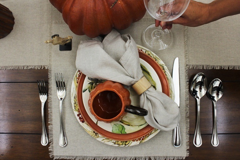 Thanksgiving tablescape 