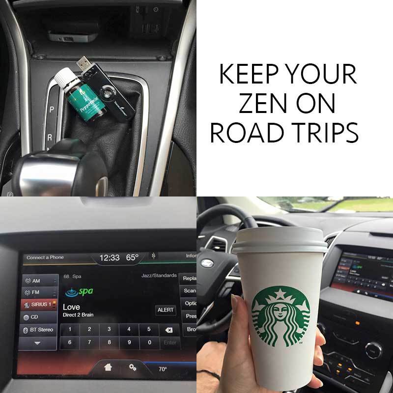 Keep calm on road trips