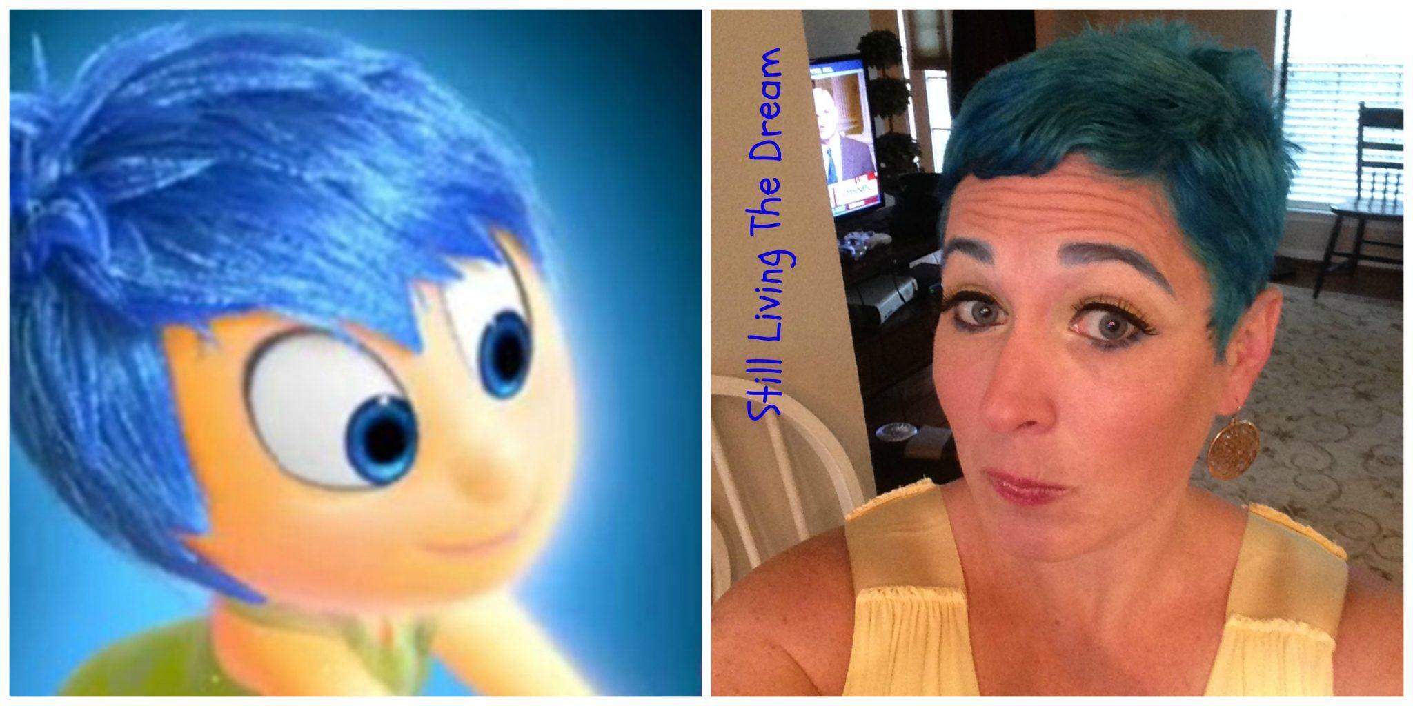 inside out blue hair
