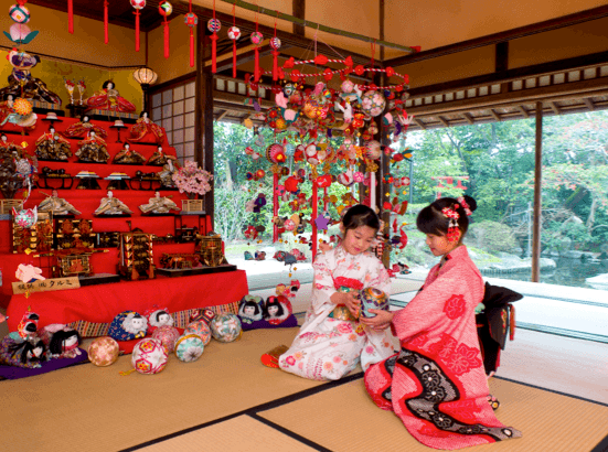 Sagemon ornaments in Japan