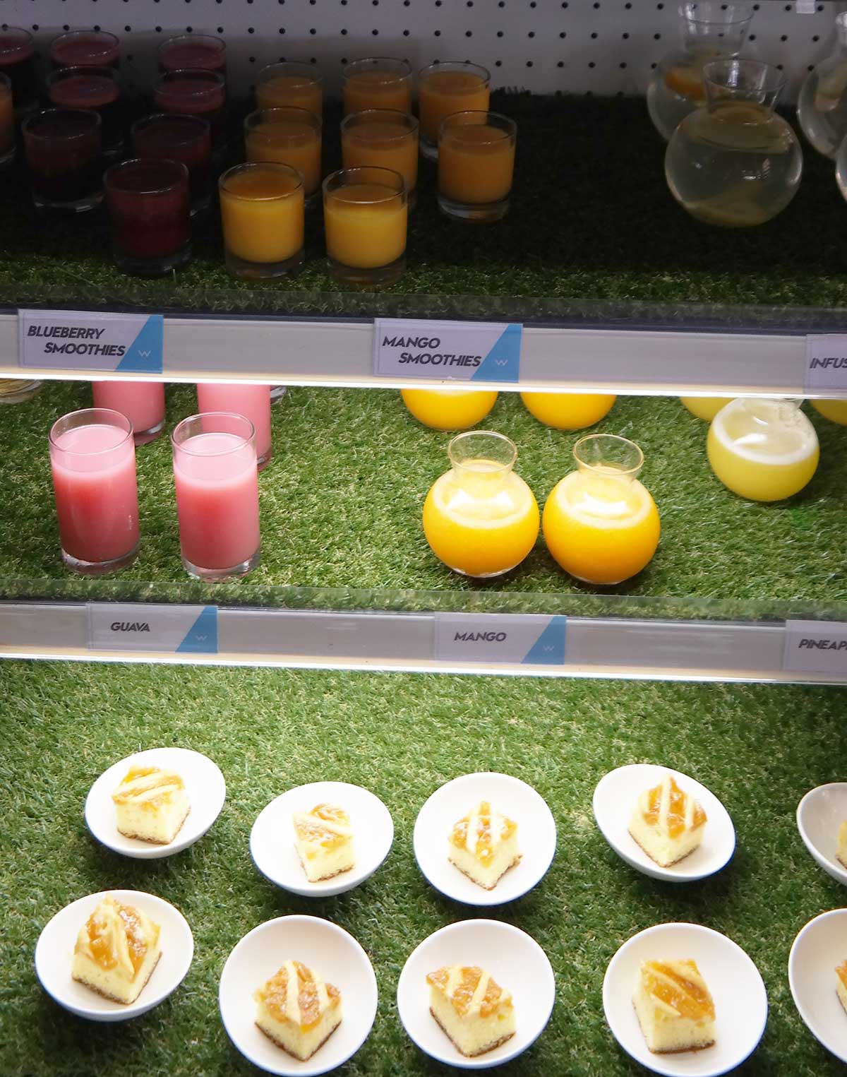 mangi smoothies for breakfast at the W bali seminyak