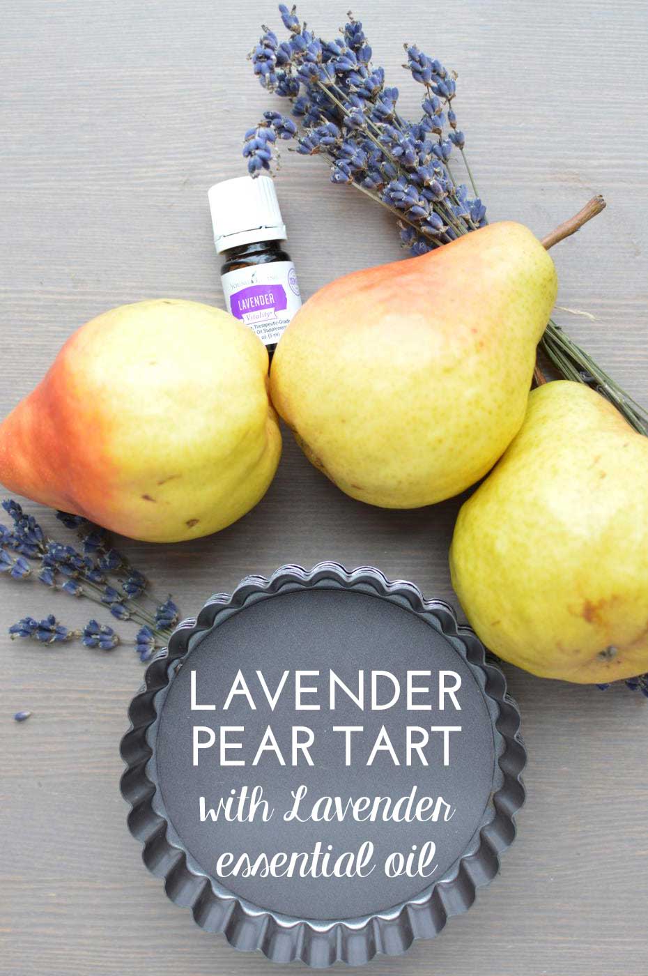 Young-Living-lavender-pear-tart-recipe-essential-oil