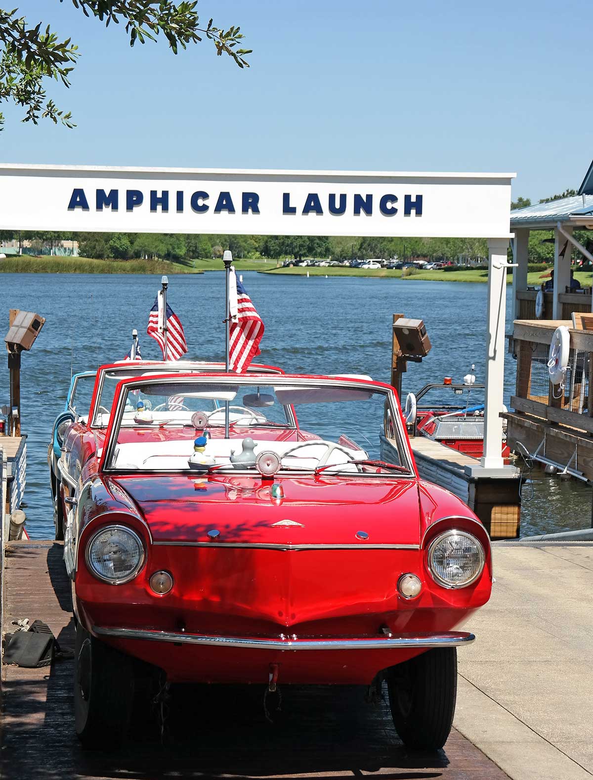 amphicar at Disney Springs, Orlando