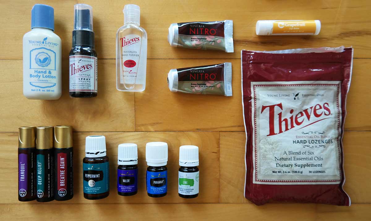 Young Living prodycts to travel with via @skimbaco @enjoylifeoils